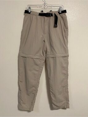 The North Face Pants Women Size Medium Tan Convertible Cargo Pants Gorpcore